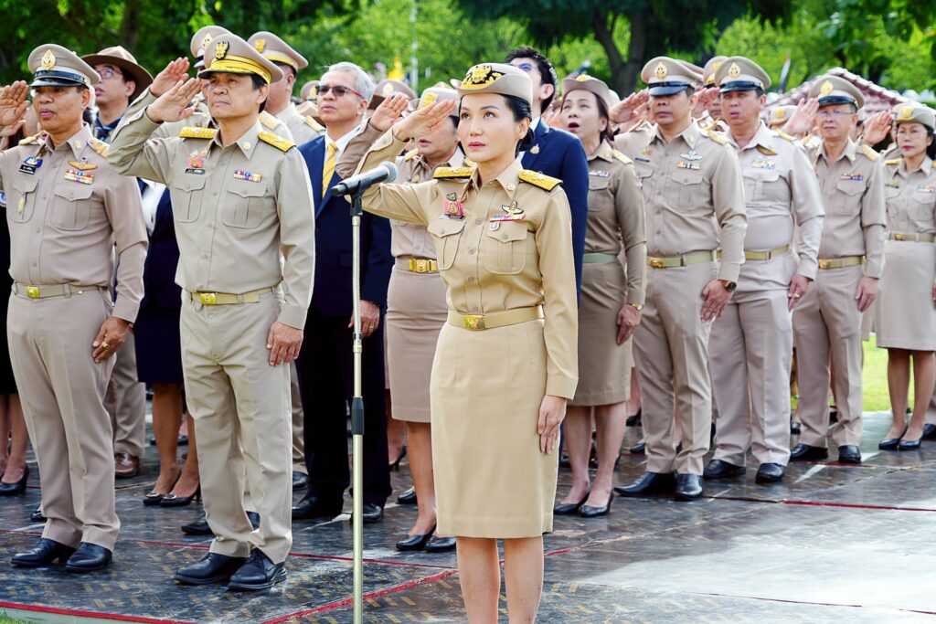สพฐ. ร่วมกิจกรรมเคารพธงชาติและร้องเพลงชาติไทย เนื่องในวันพระราชทานธงชาติไทย 28 กันยายน (Thai National Flag Day) ประจำปี 2568